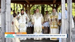 Trei ierarhi au slujit la Mănăstirea din Oarța de Sus