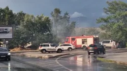 Го гаснат пожарот во Карпош 4