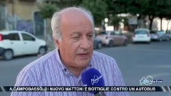 Bricks and bottles thrown at a bus again in Campobasso