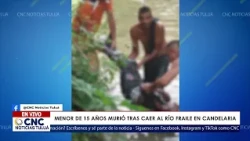 🚨 15-year-old minor found dead after falling into the Fraile River in Candelaria