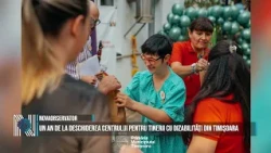 One year since the opening of the center for young people with disabilities in Timișoara