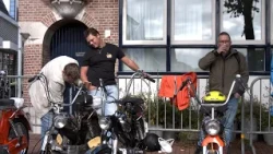 Oldtimerliefhebbers kwamen samen tijdens Brommer Meeting
