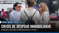 Property theft victims in Mexico City secure dialogue with authorities but demand results