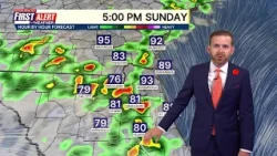 First Alert Forecast: Saturday, July 11 - Early Evening
