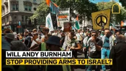 Will Andy Burnham stop providing arms to Israel?
