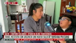 Tahiel necesita una silla especial y su familia busca reunir más de $7 millones