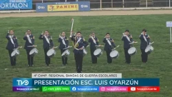 4th Regional School Marching Band Championship: Luis Oyarzun School and Margot Loyola School
