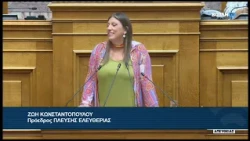 Ζ. Κωνσταντοπούλου (Πρόεδρος ΠΛΕΥΣΗΣ ΕΛΕΥΘΕΡΙΑΣ)(Ενίσχυση της επαγγελματικής ασφάλισης)(27/08/2026)