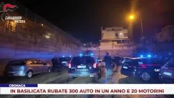 NEWS. 300 CARS AND 20 SCOOTERS STOLEN IN BASILICATA IN ONE YEAR