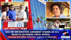 $22.5m Defamation Judgment Stands As CCJ Rejects Guyanese Critic Appeal