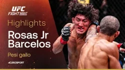 Rosas Jr vs Barcelos | HIGHLIGHTS | #UFCFightNight