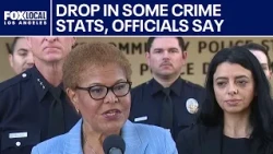 LA city officials discuss new crime stats