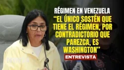"The only support the regime has, as contradictory as it may seem, is the US": Venezuelan lawyer