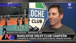 Focused on the Federal, Bariloche Vóley Club secures local title