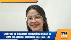 Caravan of Honduran migrants enters Guatemalan territory irregularly