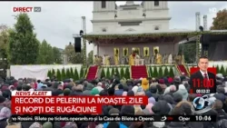 Record number of pilgrims for the holy relics, days and nights of prayer