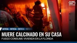 Fire in Ecatepec leaves 60-year-old man dead in Colonia La Florida