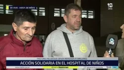 "La Pequeña" club hands out donations at the Children's Hospital