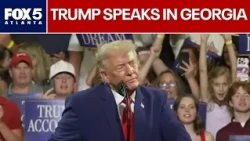 President Trump visits Wheeler High School in Cobb County | FOX 5 News