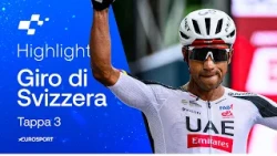 POGACAR lets NARVAEZ go on the breakaway, who then beats Meurisse | HIGHLIGHTS | TOUR DE SUISSE 2026