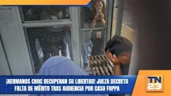 ⚖️ Choc brothers regain their freedom! Judge declares lack of merit following Foppa case hearing