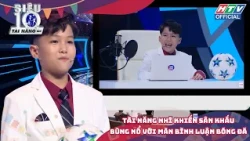 SIÊU TÀI NĂNG NHÍ 5 | TẬP 4 | Tài năng nhí khiến sân khấu bùng nổ với màn bình luận bóng đá
