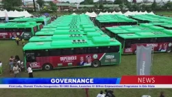 ‎First Lady, Oluremi Tinubu, Launches 50 CNG Buses, Launches ₦1 Billion Empowerment Programme In Edo