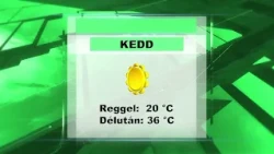 Keddi időjárás előrejelzés