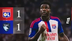 OL - Le Havre AC: Our Gones held to a draw at Groupama Stadium (1-1)