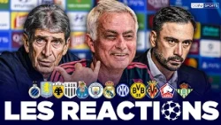 MOURINHO defends VINICIUS, ANCELOTTI'S REGRETS,... The REACTIONS after the Champions League night