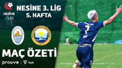 Pazarspor - Küçükçekmece Sinop Spor | Nesine 3. Lig 5. Hafta Maç Özeti
