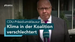 CDU-Präsidiumsklausur: phoenix tagesgespräch mit Peter Altmaier | 13.10.26
