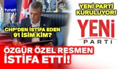 EARTHQUAKE OF THE CENTURY IN CHP! Özgür Özel resigned: 91 MPs followed him!