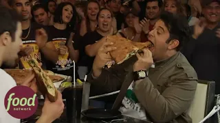 Adam Richman Battles This Insane 10lb Pizza That Defeats 99 Percent Of All Challengers | Man V Food