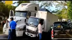 Multi-vehicle accident at kilometer 188 of the Pan-American Highway causes extensive damage