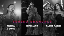 Serena Brancale con Anema e core, Serenata, Al mio paese. Qual è la tua preferita?