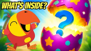 Larry's Surprise Eggs & Color Crew | First Words & Vocabulary | Animals for Kids | BabyFirst