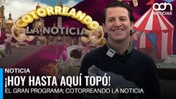 The Cotorreando la noticia team thanks its audience and executives in emotional farewell
