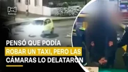Taxi driver drops daughter off at school and has his car stolen in seconds in Bogotá