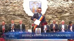 THE FESTIVE MEETING OF THE TÂRGOVIȘTE MUNICIPAL COUNCIL CONCLUDED THE 2026 TÂRGOVIȘTE CITADEL DAY...