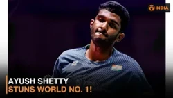 Ayush Shetty Stuns World No. 1 Shi Yuqi at World Badminton Championships