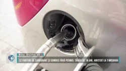 12 Fuel Thefts and Driving Without a License: 18-Year-Old Arrested in Timișoara