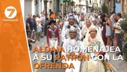Aldaia successfully celebrates the Offering to the Christ of the Needy