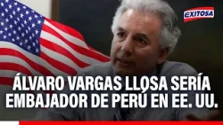 🔴🔵 Álvaro Vargas Llosa could be Peru's ambassador to the U.S.