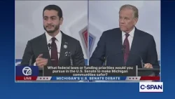 Michigan U.S. Senate Debate on Muslim Brotherhood Accusations