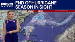 End of hurricane season in sight
