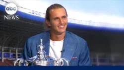 Alexander Zverev on not realizing he won the US Open