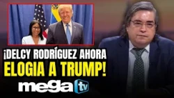 Delcy Rodríguez Ahora Elogia a Trump Después de Acusar a EE.UU. de Imperialismo