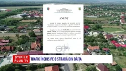 TRAFIC ÎNCHIS PE O STRADĂ DIN BĂIȚA