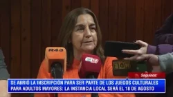SONIA BALIENTE - ASUCENA SAMBUEZA: REGISTRATION FOR THE SENIOR CITIZEN CULTURAL COMPETITIONS